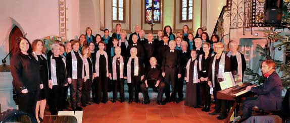 Gemischter Chor Frohsinn Geinsheim e.V. spendet Einnahmen aus dem Weihnachtskonzert 2018